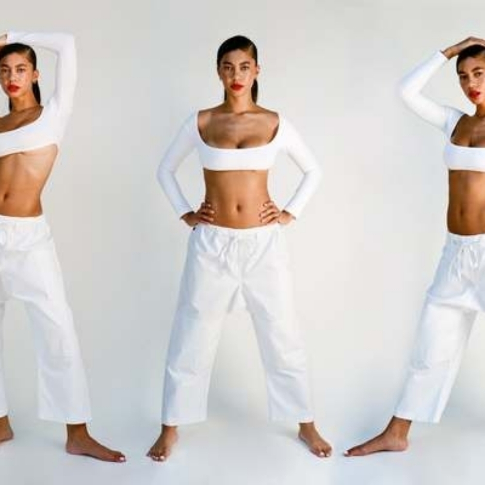 NWT Gil Rodriguez Lou Pant- Cream Size 1